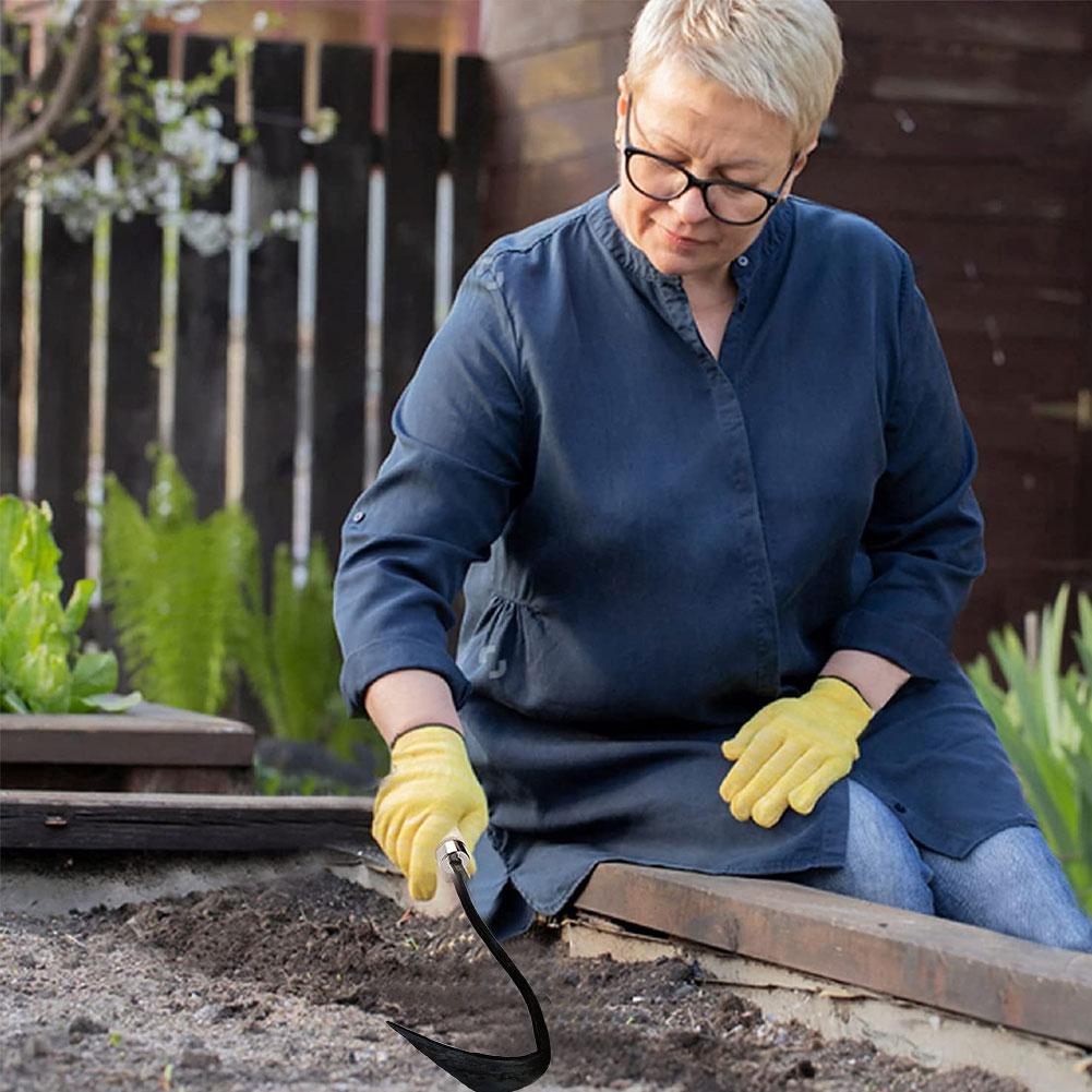 Gardening Tools Hoe - Enxadas Agrícolas: Enxada Triangular para Sulcos,