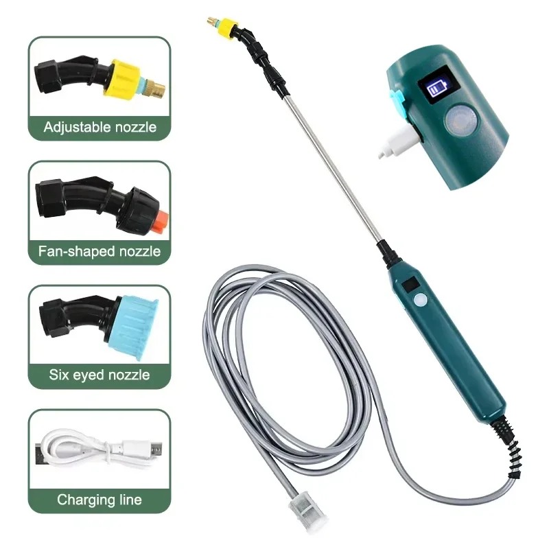 Gardening Tools Lowes - Pulverizador Elétrico de Jardim 2400mAh, Ferramenta