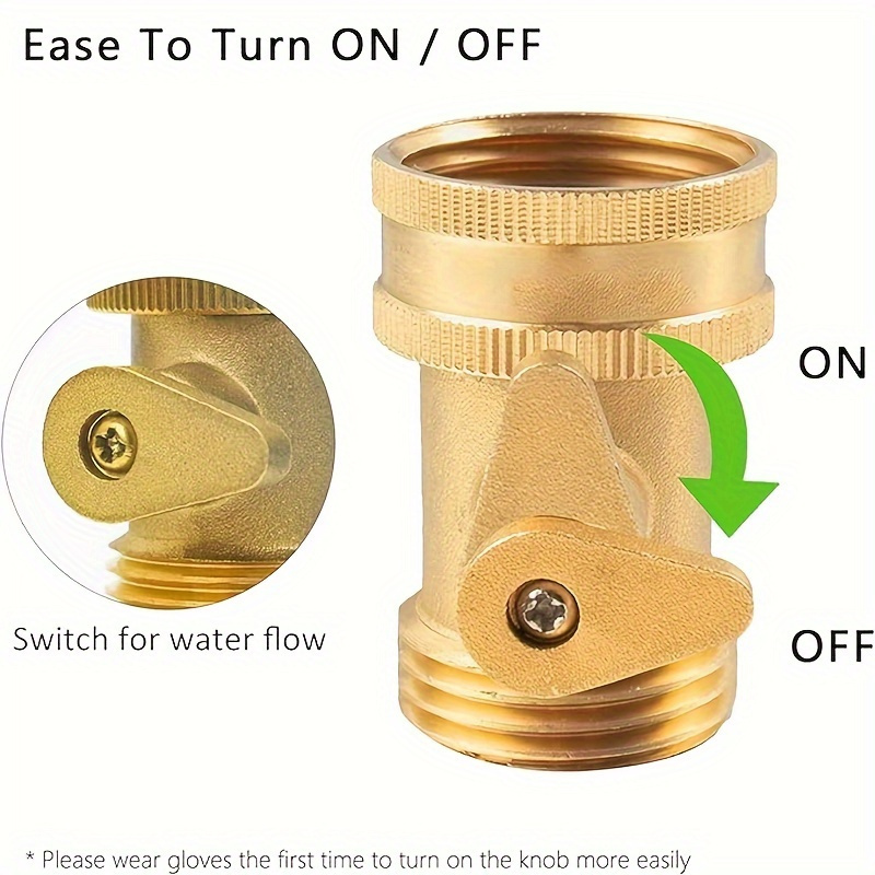 Conjunto de 2 Bicos de Latão p - Garden Hose Nozzle avaliação e preço