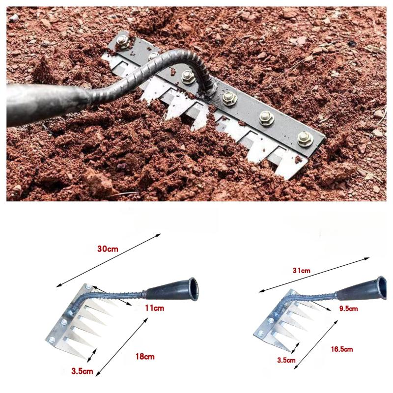 Rake de Jardim em Aço Multiuso - Gardening Tools Hoe avaliação e preço