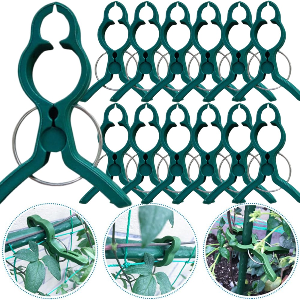 50/10 PEÇAS Clipes de Suporte  - Gardening Tools For Vines avaliação e preço