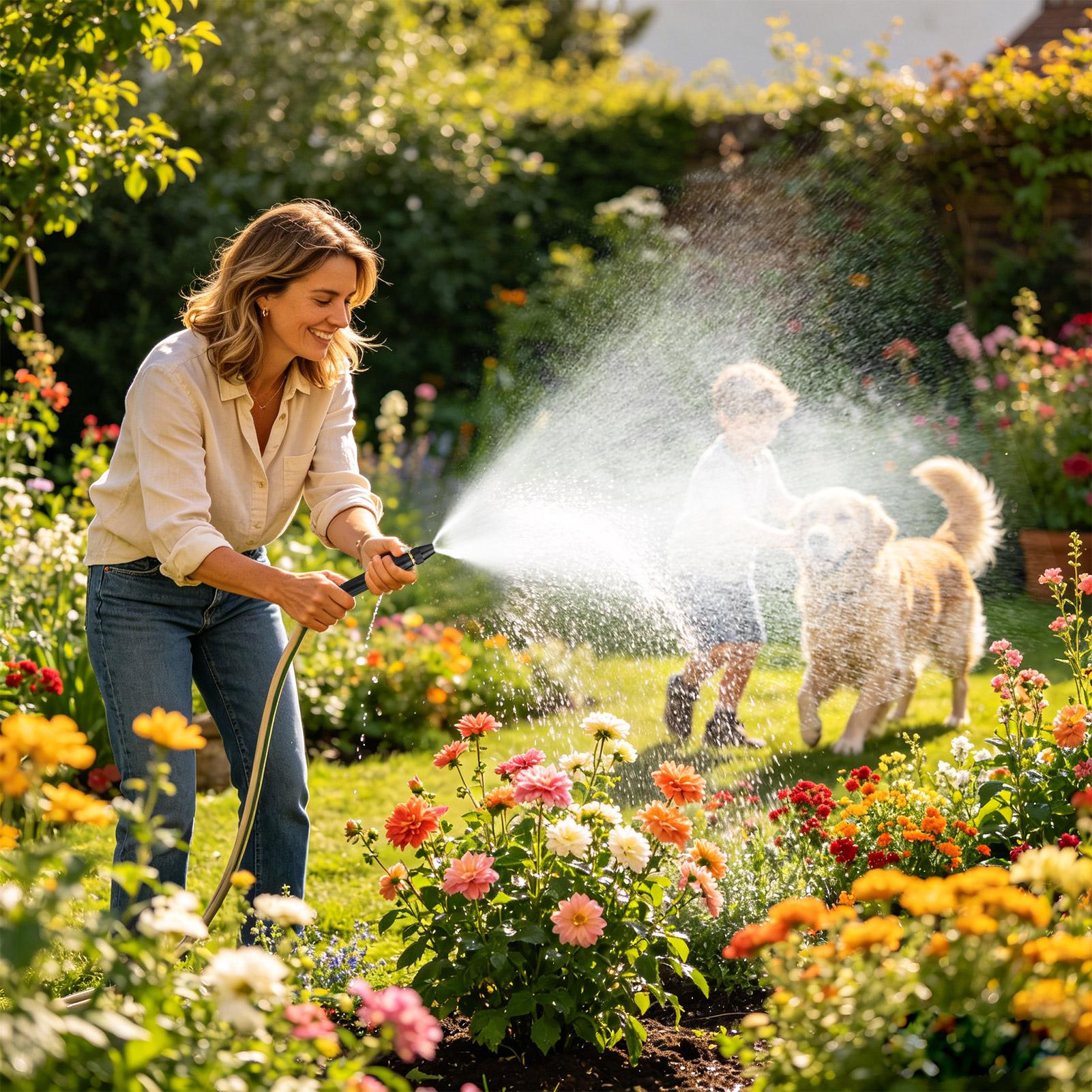 Bico de Mangueira de Água de A - Garden Hose Nozzle avaliação e preço
