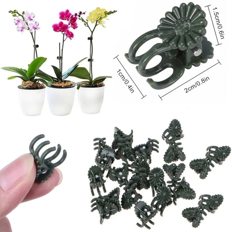 50 Peças de Clipes para Planta - Gardening Tools For Vines avaliação e preço