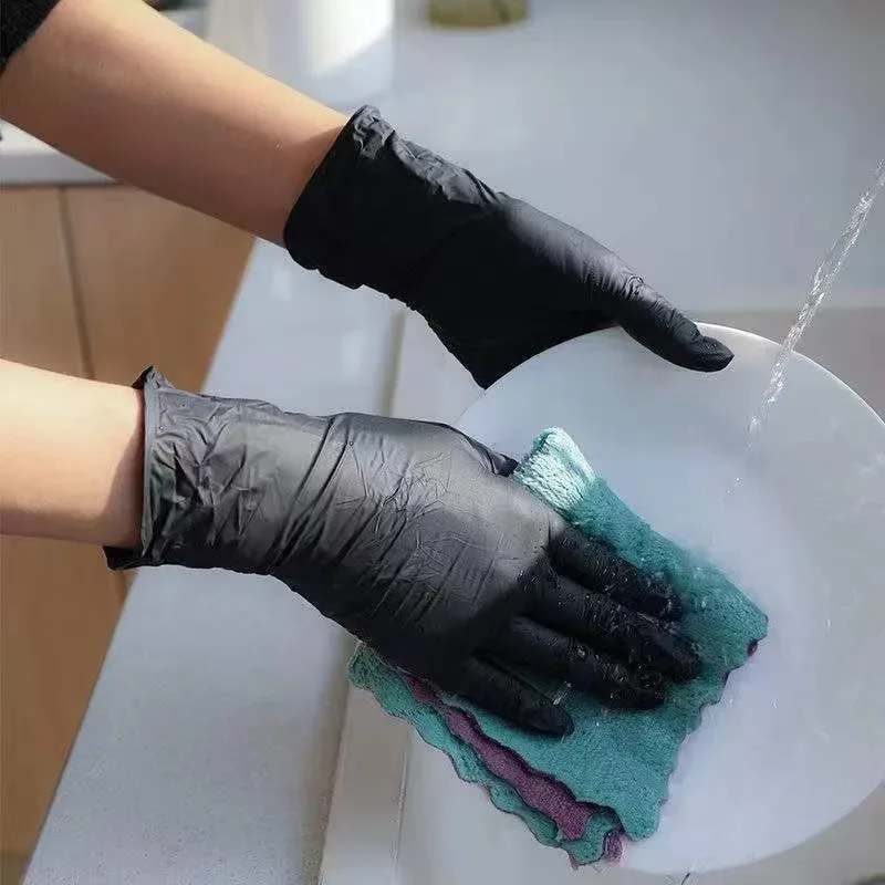 Luvas Descartáveis Pretas de N - Gardening Tools Gloves avaliação e preço
