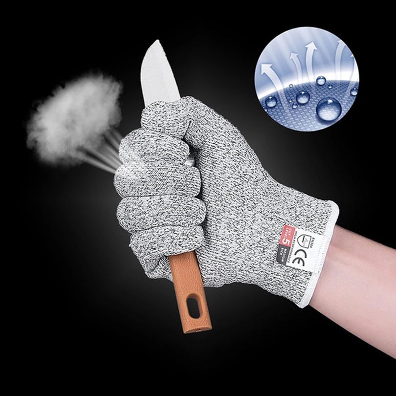 Luvas Anticorte HPPE Nível 5 p - Gardening Tools Gloves avaliação e preço