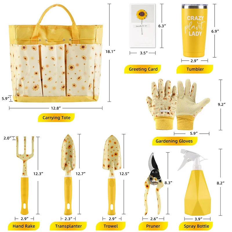 Conjunto de Ferramentas de Jar - Gardening Tools Gloves avaliação e preço