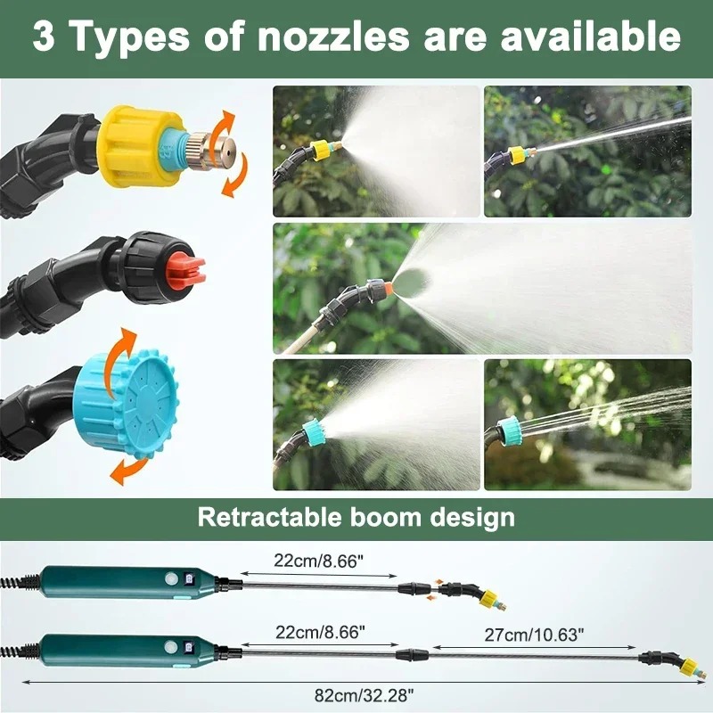 Pulverizador Elétrico Portátil - Gardening Tools Lowes avaliação e preço