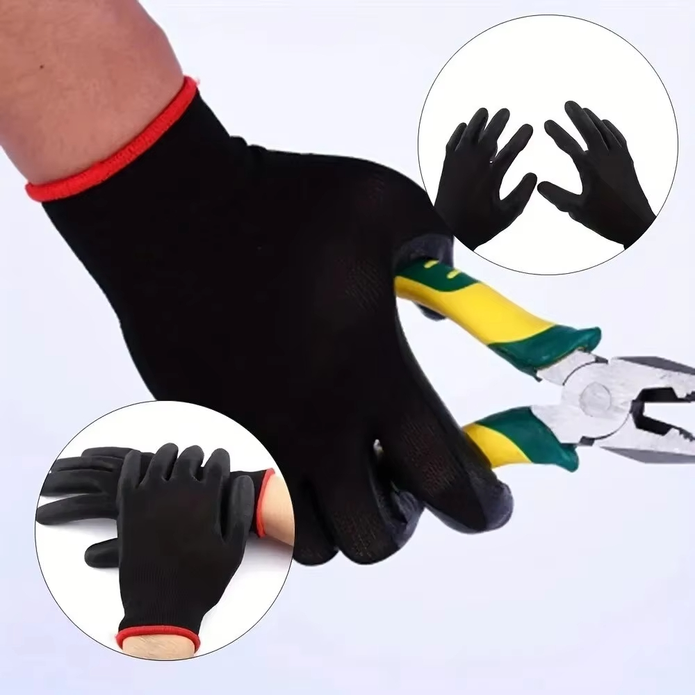 10 pares de poliéster náilon r - Gardening Tools Gloves avaliação e preço
