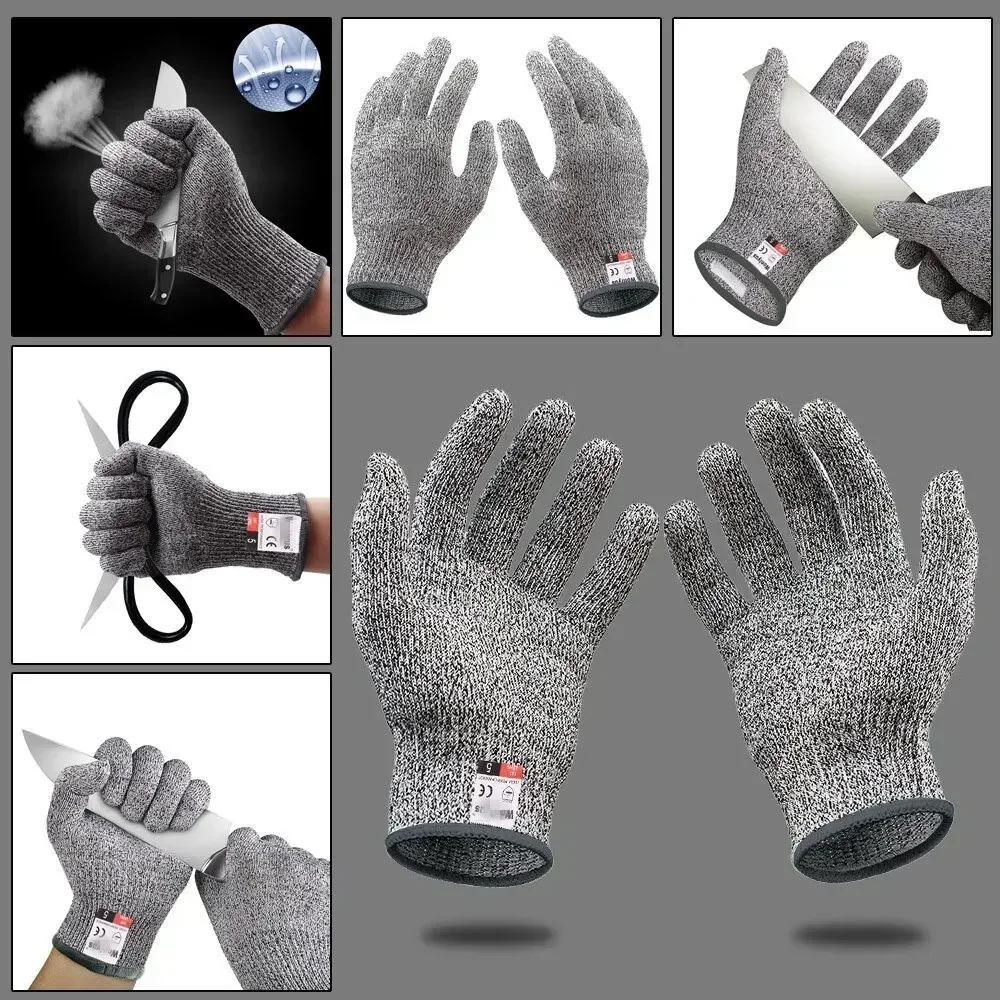 Luvas de Segurança HPPE Nível  - Gardening Tools Gloves avaliação e preço