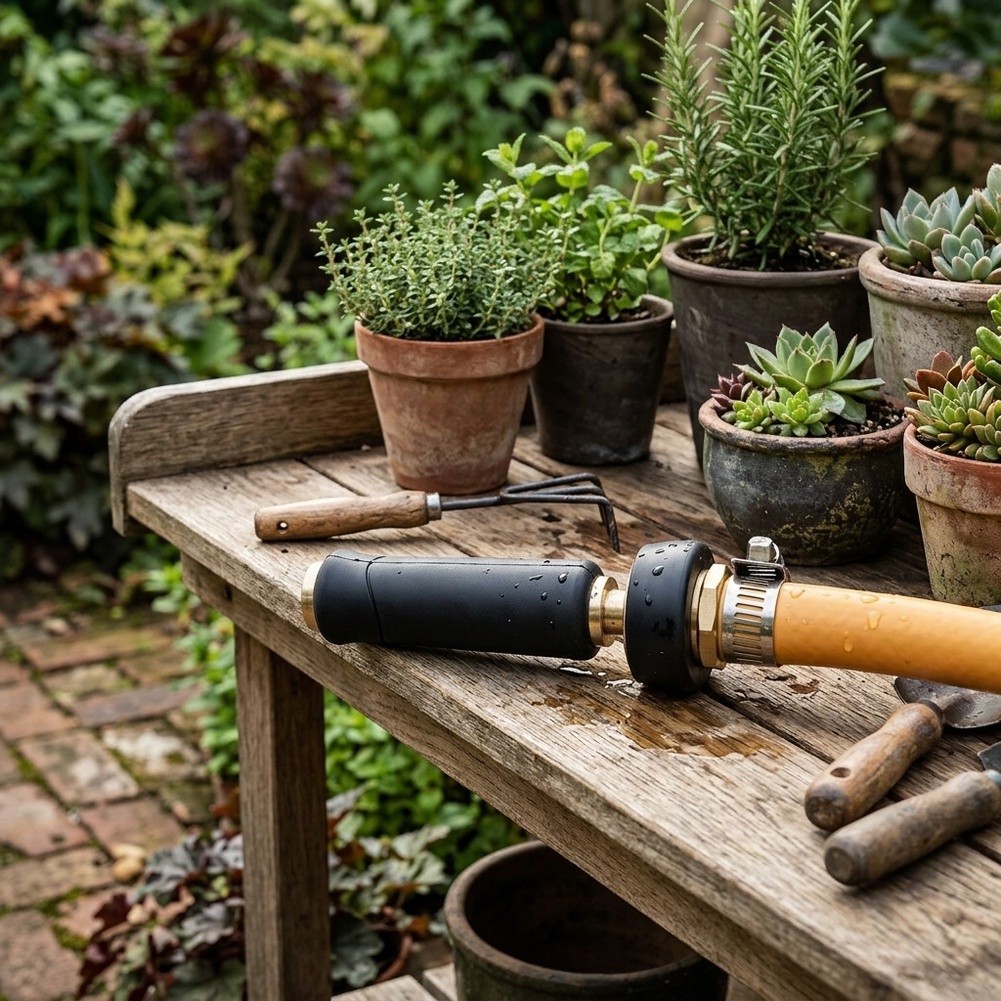 Bico de Mangueira de Latão Pro - Garden Hose Nozzle avaliação e preço