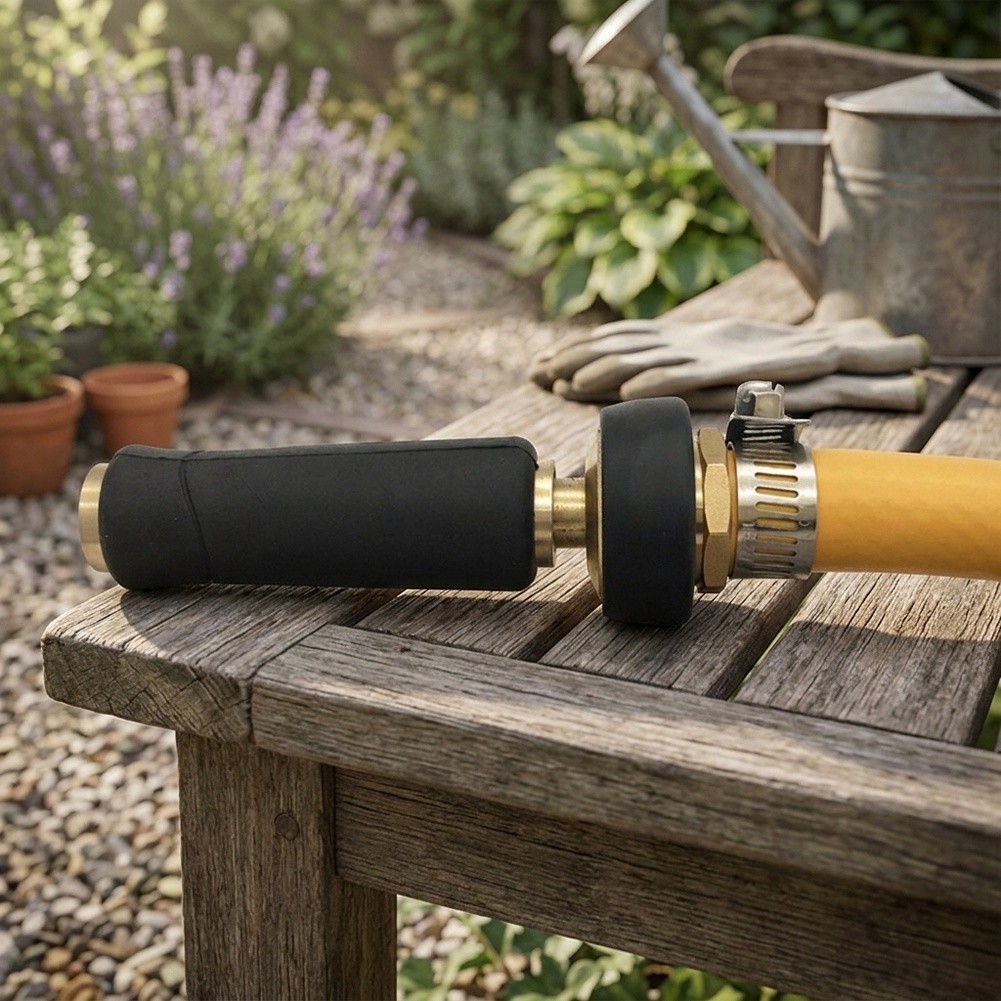 Bico de Mangueira de Latão Pro - Garden Hose Nozzle avaliação e preço