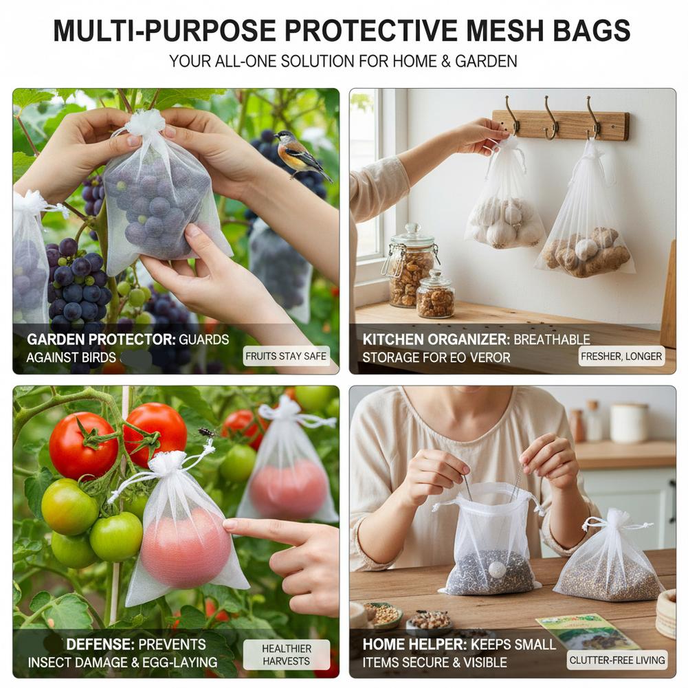 50 sacos de proteção para frut - Grow Bags avaliação e preço