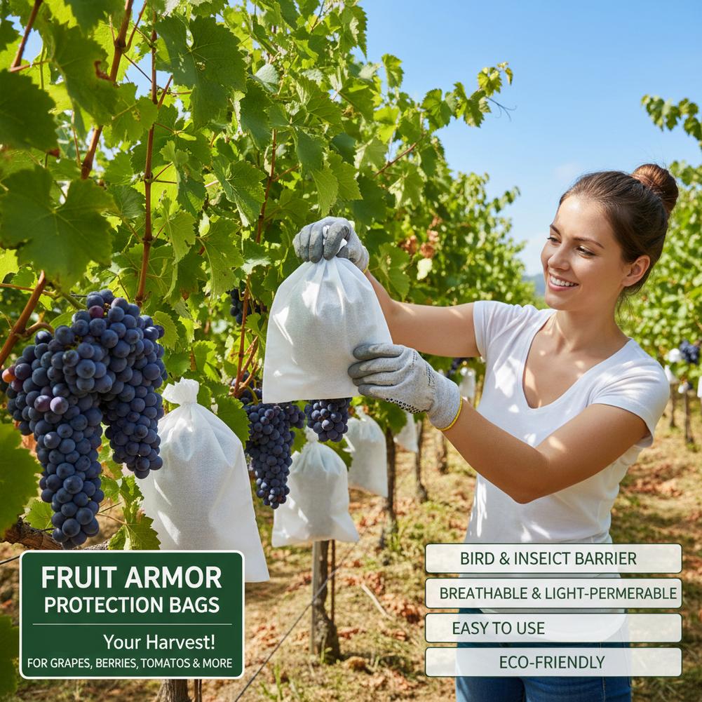 50 sacos de proteção para frut - Grow Bags avaliação e preço
