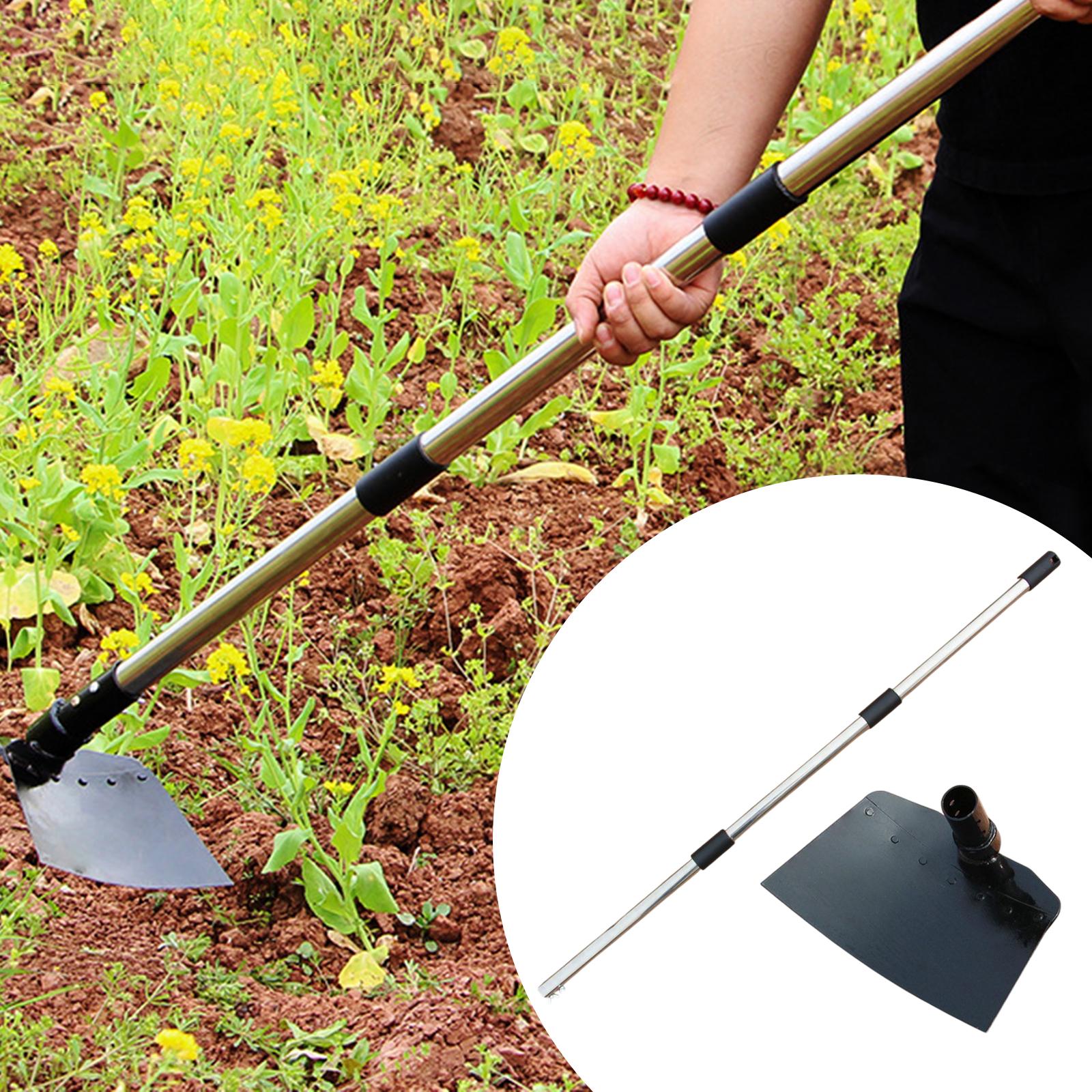 Capina foice enxada alça longa - Gardening Tools Hoe avaliação e preço