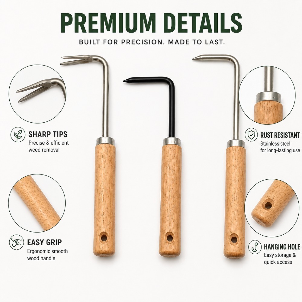 Removedor de Raízes, Ferrament - Gardening Tools Hoe avaliação e preço