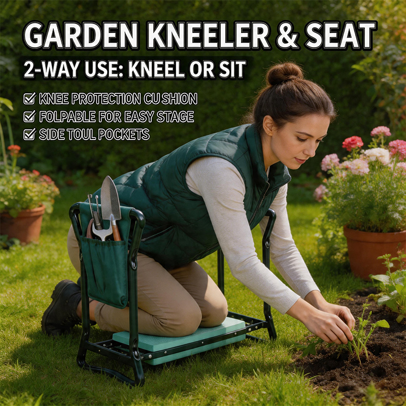 Assento Dobrável para Jardim c - Garden Kneeling Pad avaliação e preço